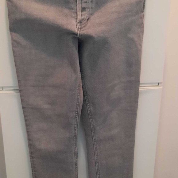 AGOLDE - Nico High Rise Slim - in colour CHIME - Picture 8 of 9